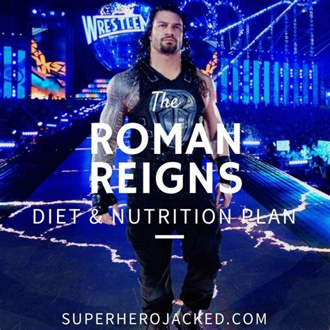 Roman Reigns Workout Routine And Diet Train Like The Wwe Superstar