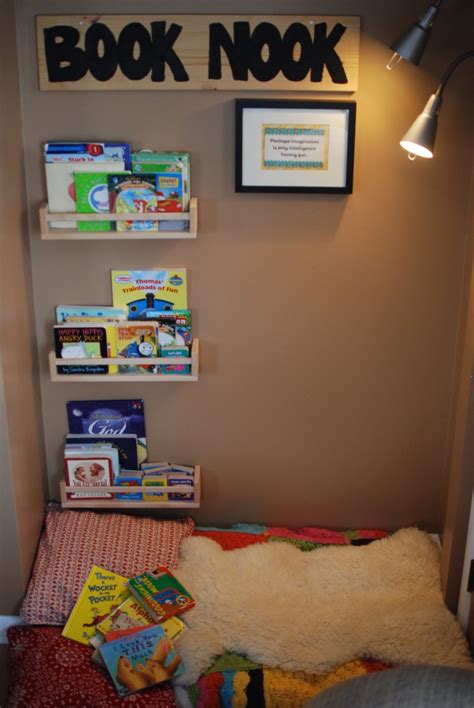 Little Learning Spaces A Diy Book Nook Preschool Powol Packets