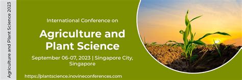 Plant Science Conferences Agriculture Conferences Plant
