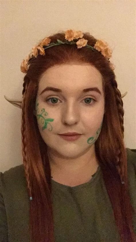 Wood Elf Makeup Elf Makeup Elf Face Hair Styles