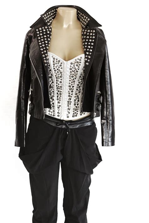 glam rock outfits rocker girl fashion designer rock style rockstar motorcycle jacket