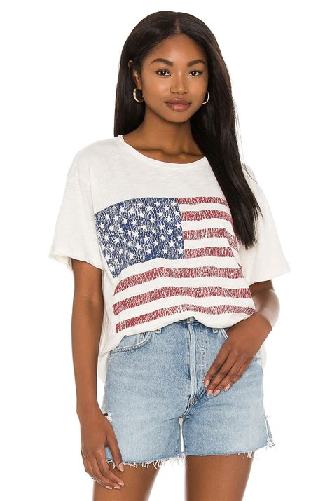 Show Me Your Mumu Cooper Tee In American Flag Graphic Revolve