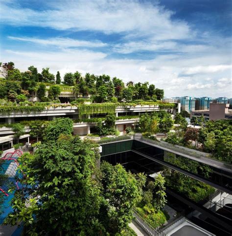 Bangunan Berkonsep Arsitektur Hijau Di Singapura