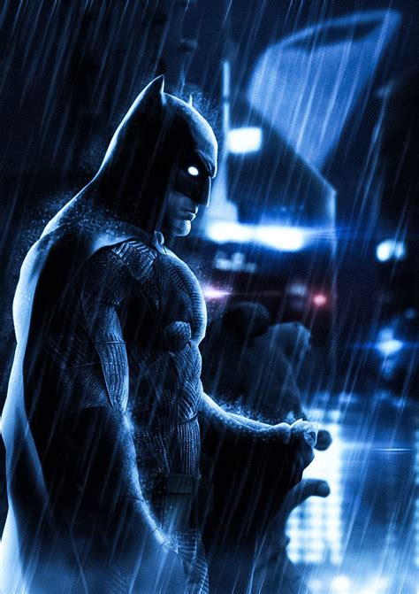 Artstation Batman In The Rain