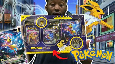 The Jolteon Vmax Premium Collection Box Featuring Alternate Art