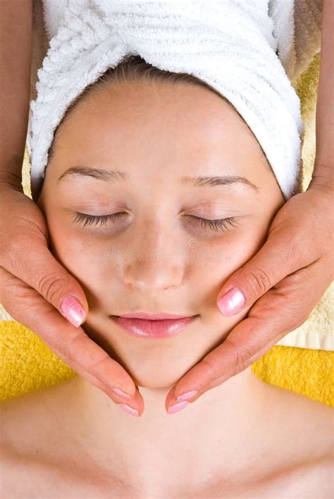 Facial Massage Stock Image Image Of Close Happiness 23822325