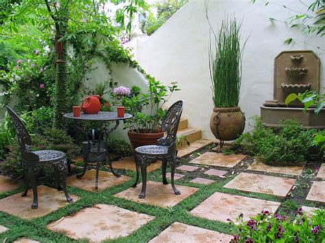 12 Courtyard Garden Design Ideas Only For Small Space Thegardengranny
