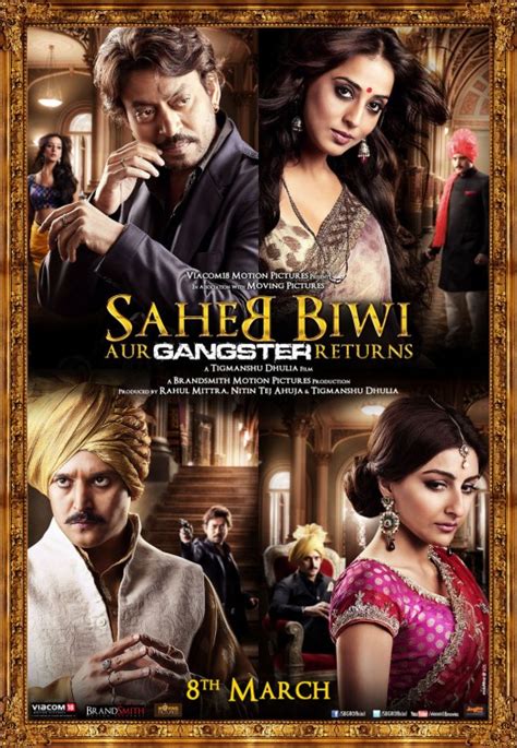 Saheb Biwi Aur Gangster Returns Movie Poster Of Imp Awards