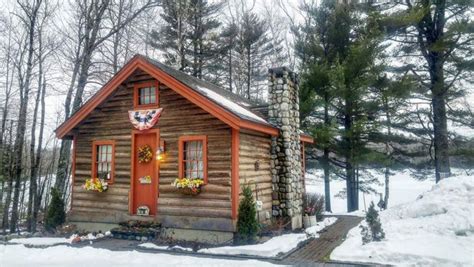 Do Maine Cabins Get Any Cuter Cabin Country Roads Take Me Home