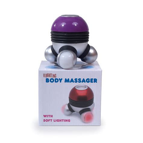 Vibrating Body Massager With Soft Lighting Sensory Toy Warehouse