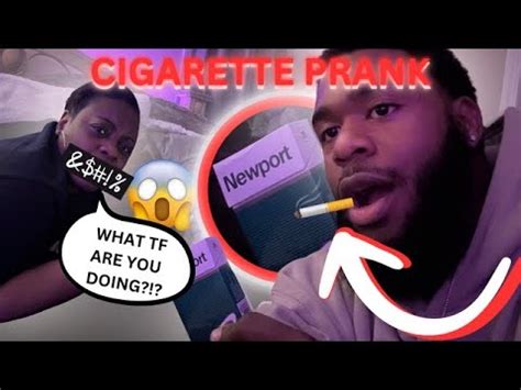 Cigarette Prank On Mom Youtube