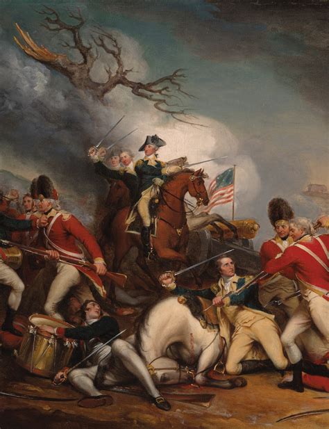 George Washington Revolutionary War Painting At