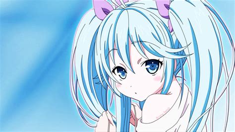 Anime Girl Light Blue Wallpaper By Bronyswag On Deviantart
