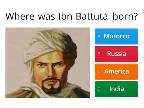 Some Information About Ibn Battuta Quiz