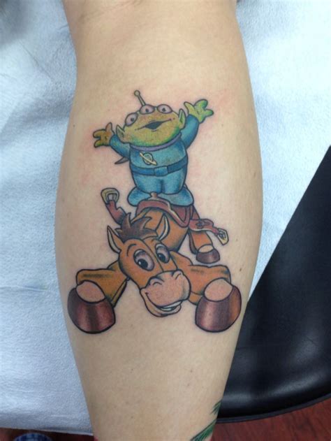 Toy Story Alien Tattoo Tatuajes Tradicionales Tatuajes Tradicional