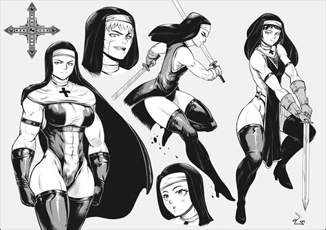 Krashzone On Twitter Rt Speedl00ver Some Manga Warrior Nuns