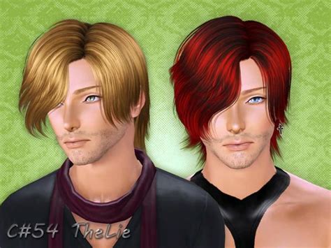 The Sims 3 Cc Male Hair J172 Zinelasopa