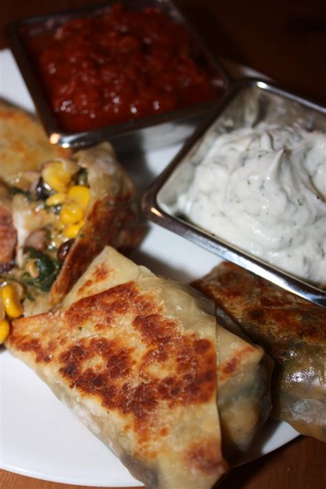 To make these egg rolls a little better for you, we are going to make them in the air fryer! Olive The Ingredients: Baked Southwest Egg Rolls