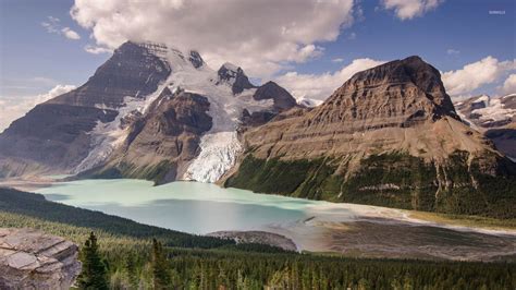 Berg Glacier And Mount Robson Wallpaper Nature Wallpapers 29115