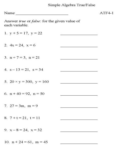 I did this about 1970. Free 9th Grade Math Worksheets Printable | Algebra worksheets, 9th grade math, Math worksheets