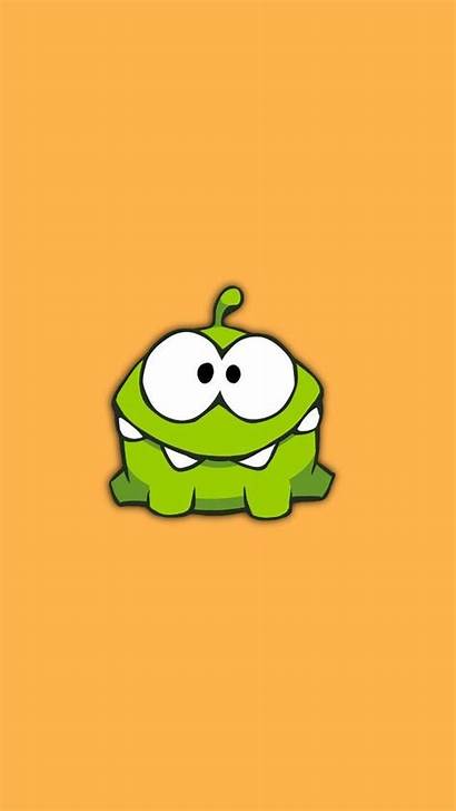 Iphone Animated Cut Wallpapers Rope Nom Om