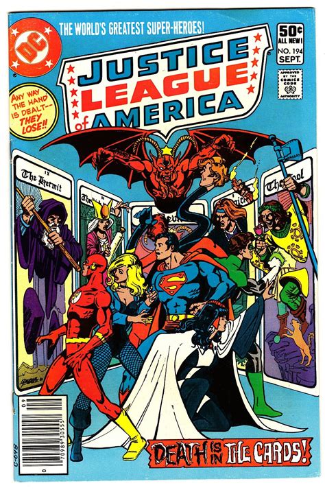 Justice League Of America 194 Dc Comic Books Justice