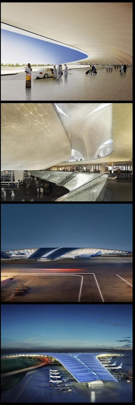 Mempunyai terminal domestik dan antarabangsa. Rekaan Lapangan Terbang Antarabangsa Kuwait | I Luv Aviation