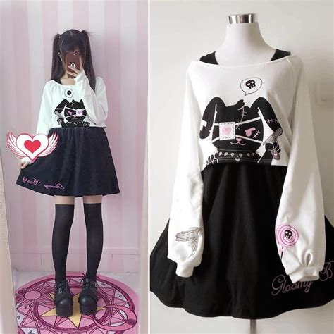 Free shipping on orders over $25 shipped by amazon. FREE SHIPPING  Cute Kawaii Bunny Two-Piece Dress SE10089 ...