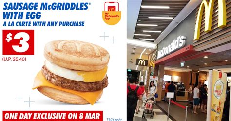 I remember eating mcgriddles as a child. McDonalds Singapore kicks off International Women's Day ...