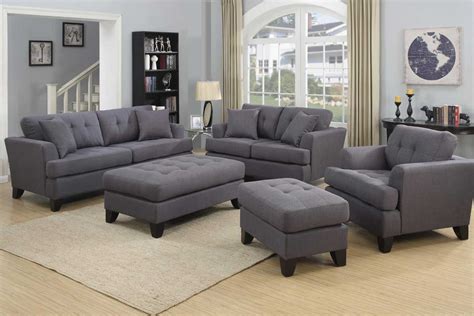 Norwich Gray Sofa Set The Furniture Shack Discount