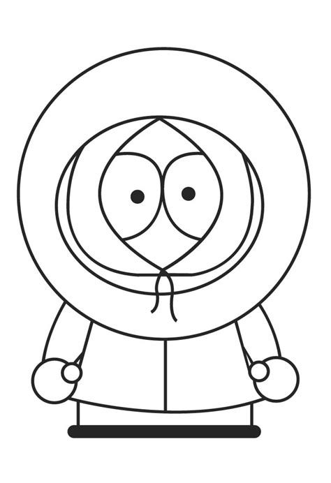 Desenhos De Kenny South Park Para Colorir E Imprimir Colorironlinecom