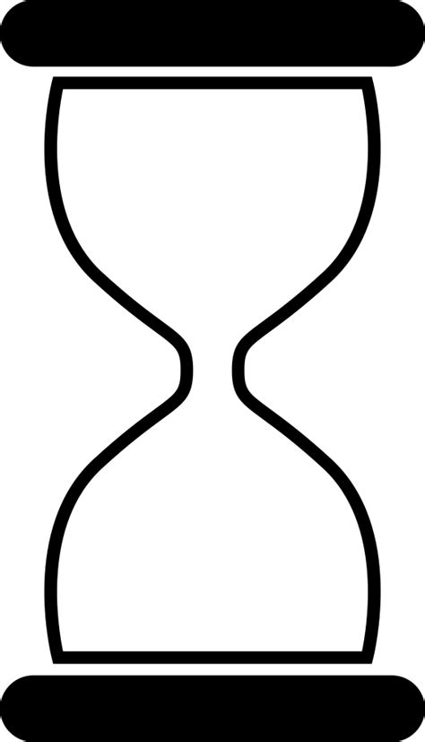 onlinelabels clip art simple hourglass