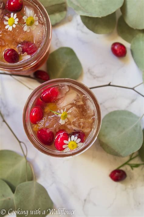 Sparkling Cranberry Apple Cider Cooking With A Wallflower