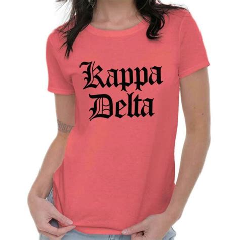 Kappa Delta Ritual Official Sorority Greek Womens Short Sleeve Ladies T