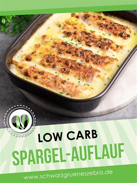 Spargel Auflauf Low Carb