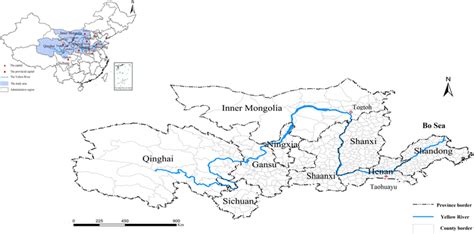 Study Region Yellow River And Yellow River Basin Download Scientific