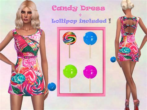 The Sims Resource Candy Set By Puresim • Sims 4 Downloads