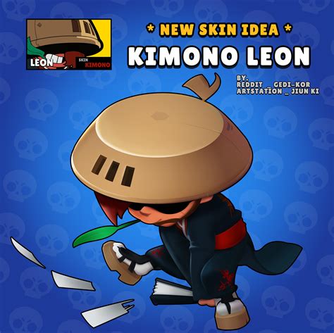 Here to help you develop your brand by bringing your ideas to life visually. SKIN IDEA Kimono Leon : Brawlstars