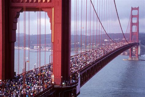 Rare Photos Of San Franciscos Iconic Golden Gate Bridge As It Celebrates Turning 80 Years Old