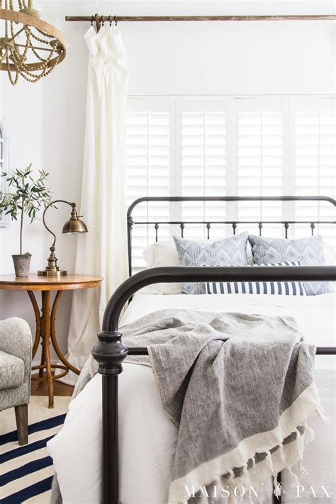 You risk going either super minimalist or overly sleek and so for some guidance, we've rounded up our favorite black and white bedroom ideas here to help you rethink the palette for your home. Blue and White Bedroom Ideas for Summer - Maison de Pax