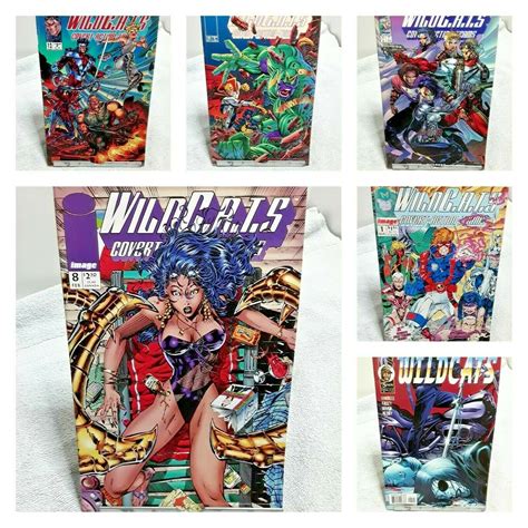 Wildcats Comic Book Lot Of 6 Issues Image 1 8 12 14 21 Etsy Comic