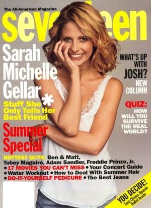 Sarah Michelle Gellar Magazine Covers List