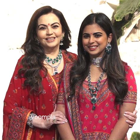 Mom Daughter Son And Future Daughter In Law ️ ️ Nita Ambani With And