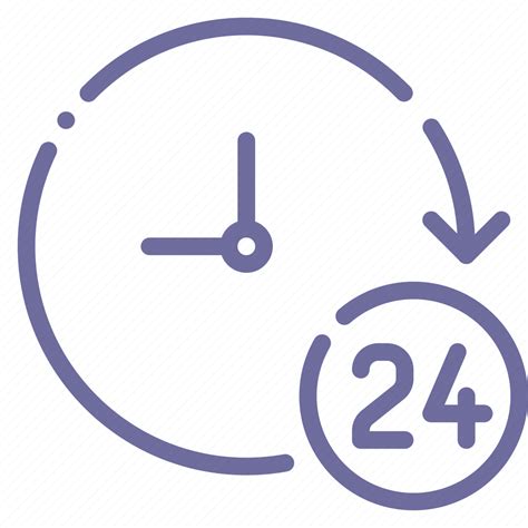 24 Hours Support Icon Download On Iconfinder