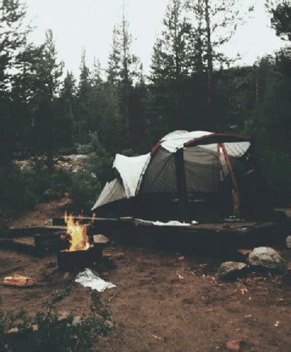 Camping Outdoors Gif Camping Outdoors Travel Discover Share Gifs