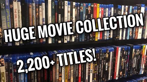 My Entire 4kblu Raydvd Movie Collection 2200 Titles Youtube