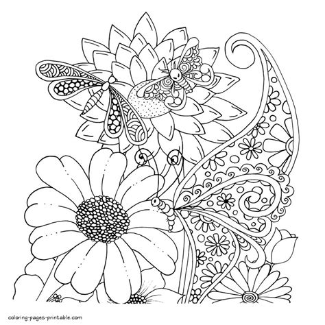 Cute Butterfly Coloring Pages For Adults Coloring Pages Printable Com