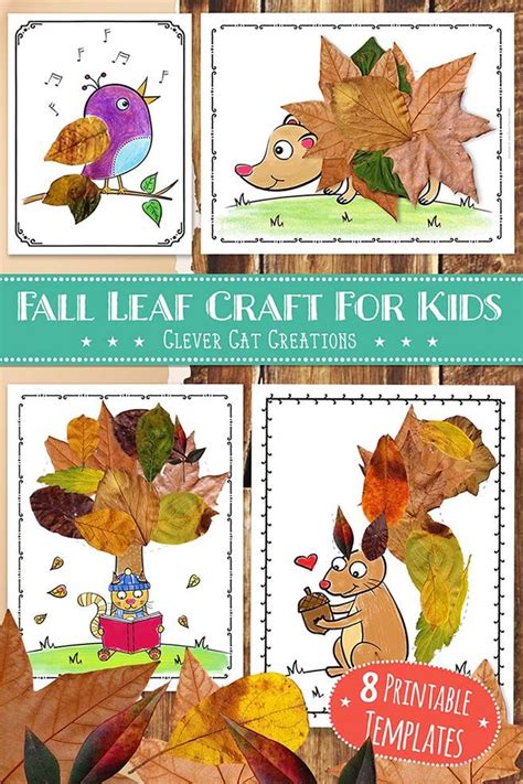 Fall Leaf Craft With Printable Templates Looking For A Fun Fall Craft