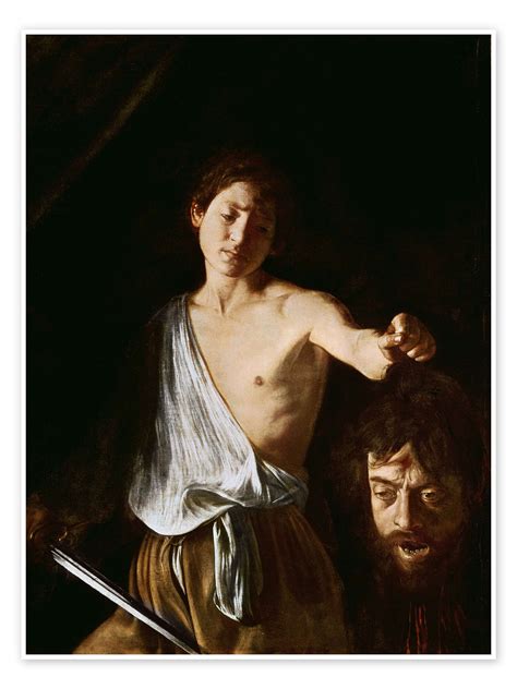 David Con La Cabeza De Goliath De Michelangelo Merisi Caravaggio En