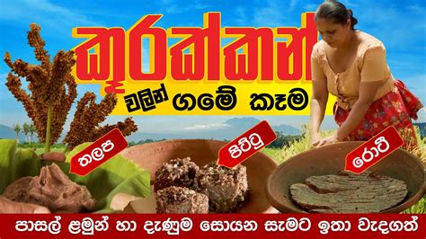කුරක්කන් වලින් ගමේ කැම තේවාව Thewawa Sri Lankan Culture Documentary Youtube